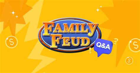 family feud game questions and answers|131 Most Hilarious Family Feud Questions and Answers of All Time.